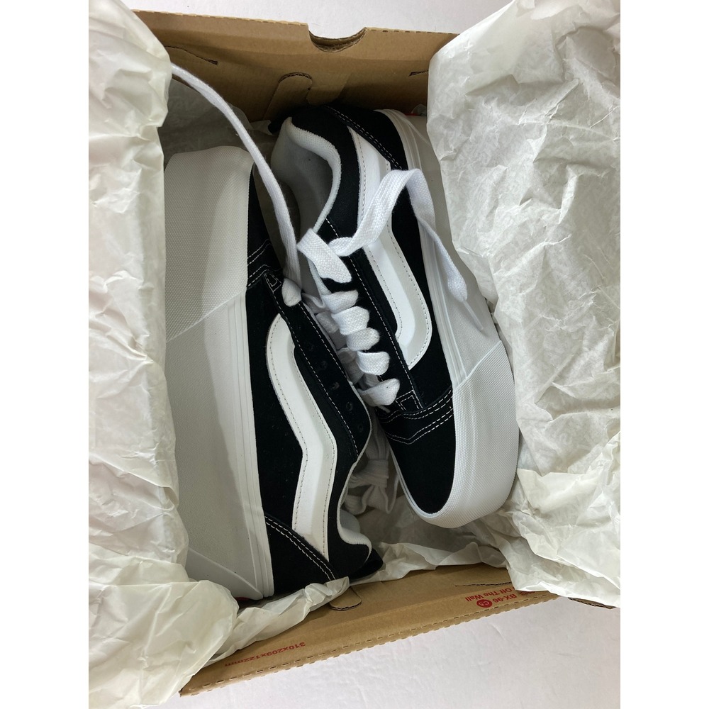 NIB Vans Knu Stack Platform Sneakers Women 8 Chunky Suede Grunge Goth Streetwear - Picture 15 of 15